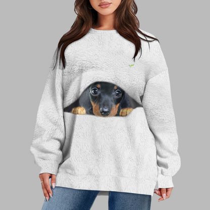 Good Morning Dress Warm - Personalized Sweatshirt With Your Dog's Photo