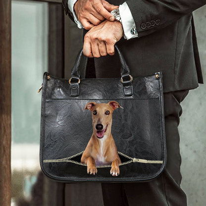 Greyhound PetPeek Handbag V1