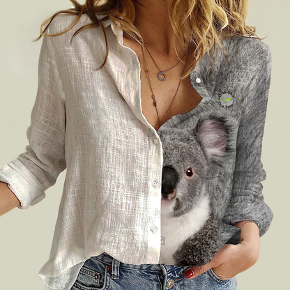 Chemise femme mi-ange mi-koala - Plants One Tree