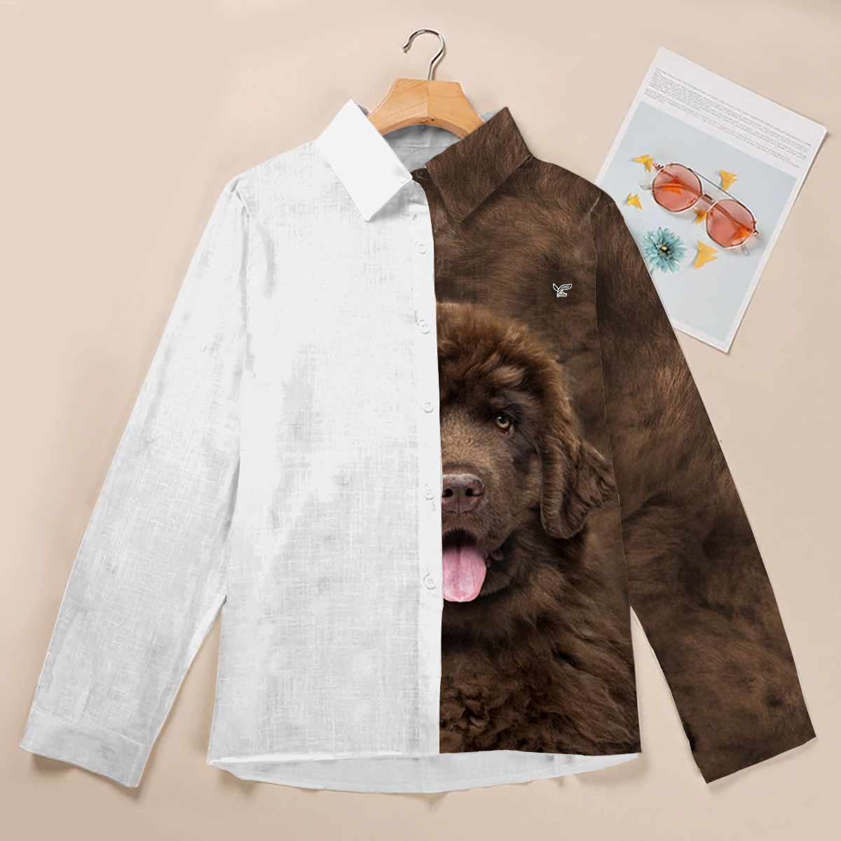 Half Angel Half Newfoundland - Women Shirt V1