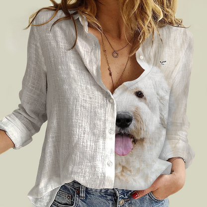 Half Angel Half Old English Sheepdog - Women Shirt V1