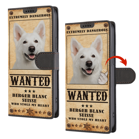 Heart Thief Berger Blanc Suisse - Love Inspired Wallet Phone Case V1