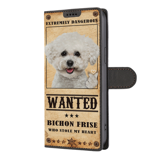 Heart Thief Bichon Frise - Love Inspired Wallet Phone Case V1