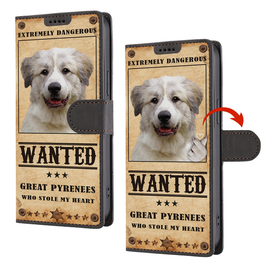 Heart Thief Great Pyrenees - Love Inspired Wallet Phone Case V1