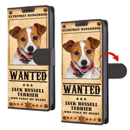 Heart Thief Jack Russell Terrier - Love Inspired Wallet Phone Case V1