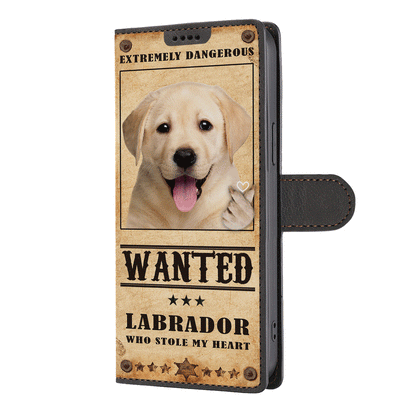 Heart Thief Labrador - Love Inspired Wallet Phone Case V1
