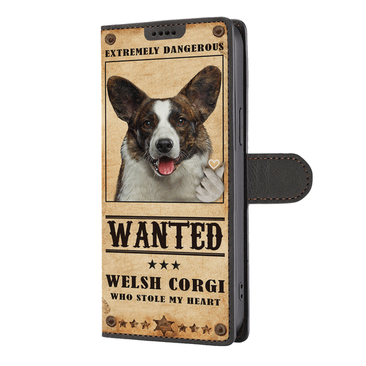 Heart Thief Welsh Corgi - Love Inspired Wallet Phone Case V1