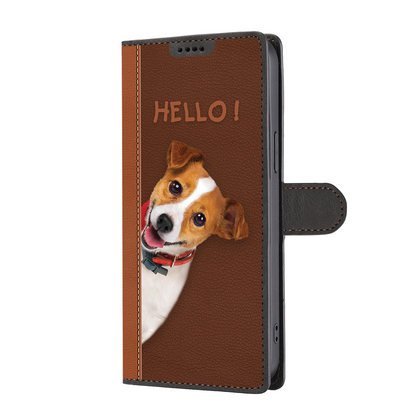 Hello - Jack Russell Terrier Wallet Case V1