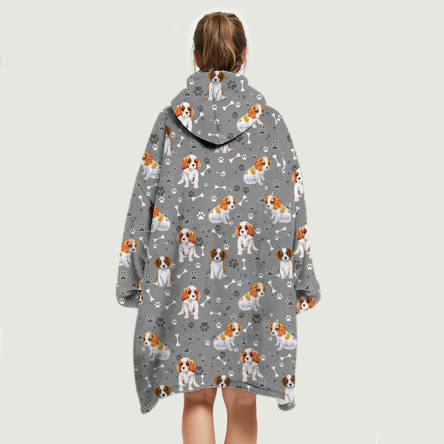 Hallo Winter – Cavalier Fleece Decke Hoodie V3