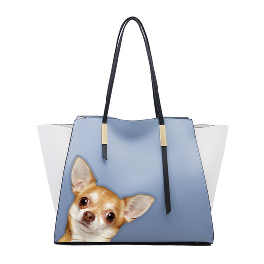 Hey, was ist los, Mann – verträumte Chihuahua-Einkaufstasche V1