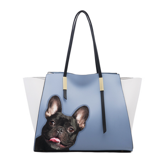 Hey, What's Up Man - Dreamy French Bulldog Tote Bag V2