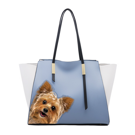 Hey, What's Up Man - Dreamy Yorkshire Terrier Tote Bag V1
