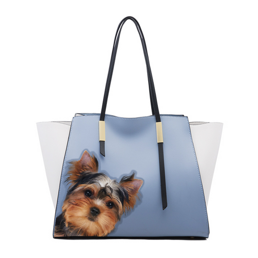Hey, What's Up Man - Dreamy Yorkshire Terrier Tote Bag V2