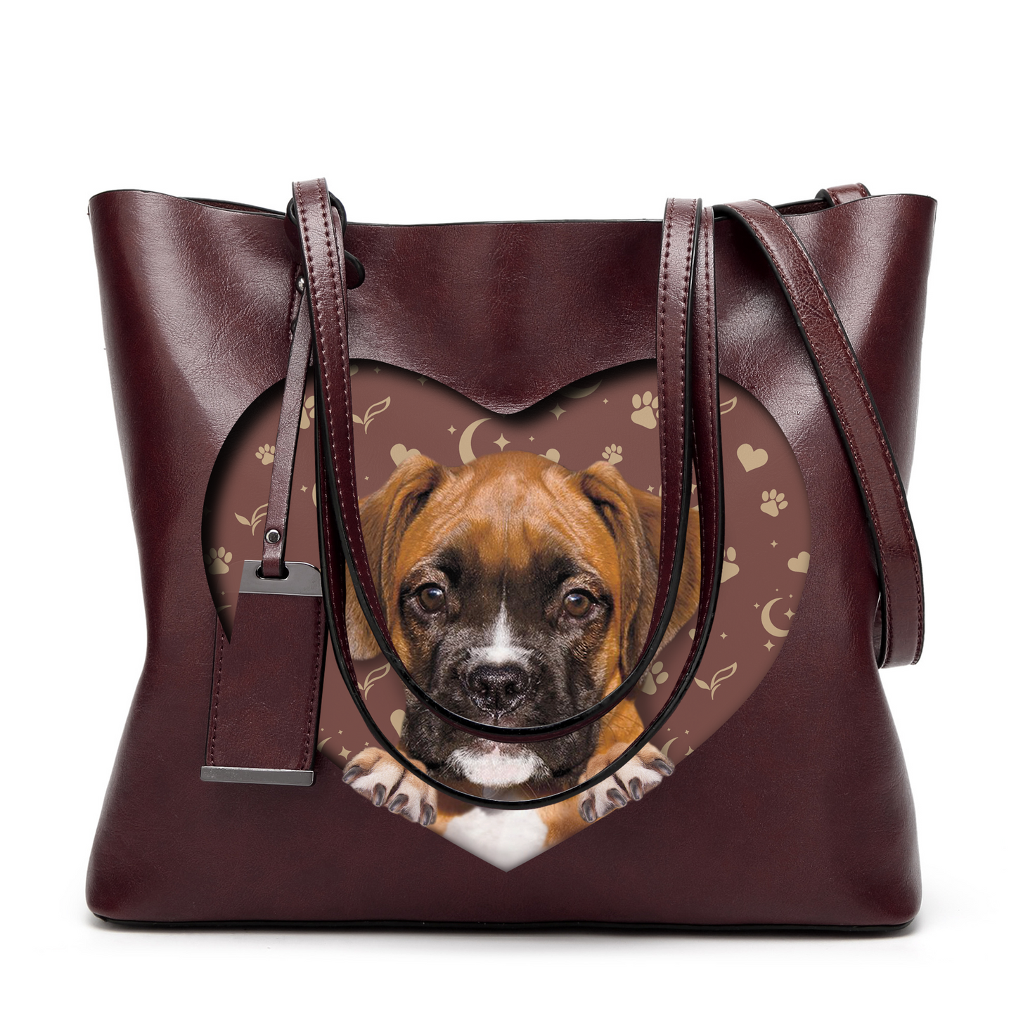 I Know I'm Cute - Boxer Glamour Handbag V1 - 5