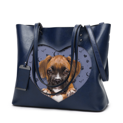 I Know I'm Cute - Boxer Glamour Handbag V1 - 12