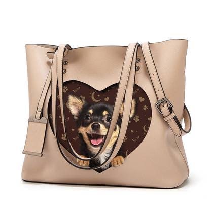 I Know I'm Cute - Chihuahua Glamour Handbag V3 - 9