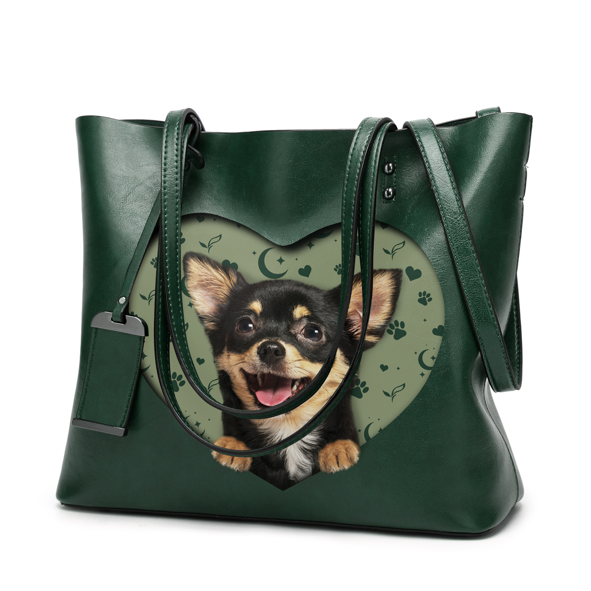I Know I'm Cute - Chihuahua Glamour Handbag V3 - 5