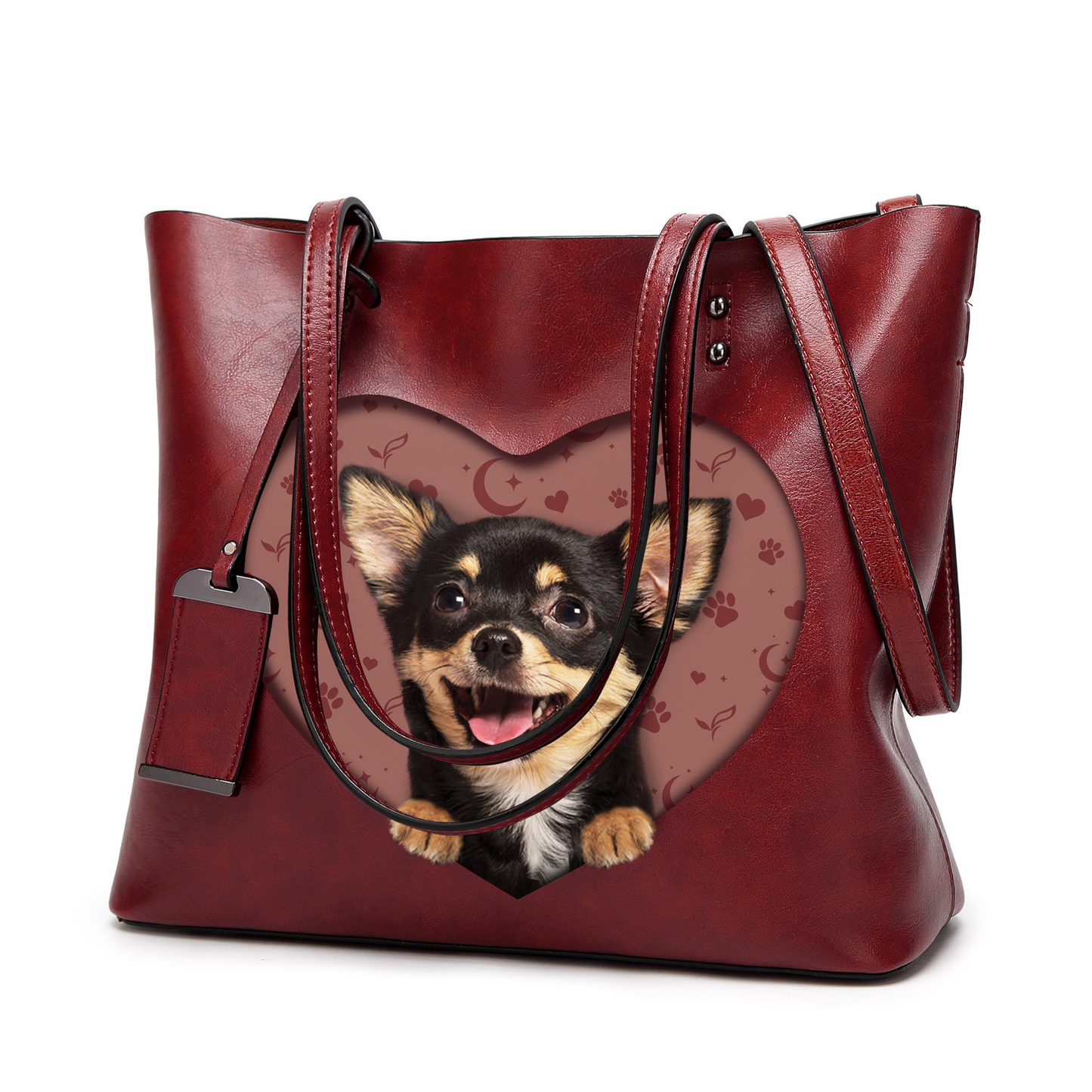 I Know I'm Cute - Chihuahua Glamour Handbag V3 - 8