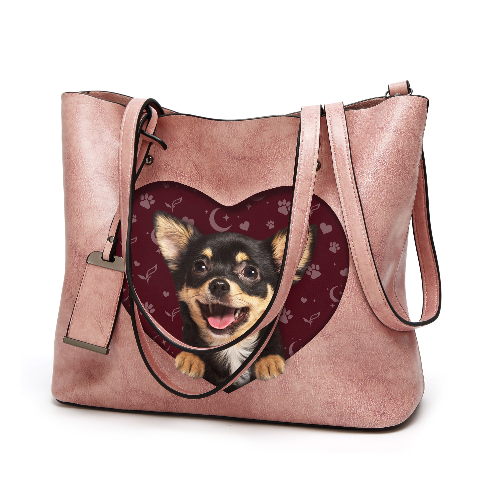 I Know I'm Cute - Chihuahua Glamour Handbag V3 - 10