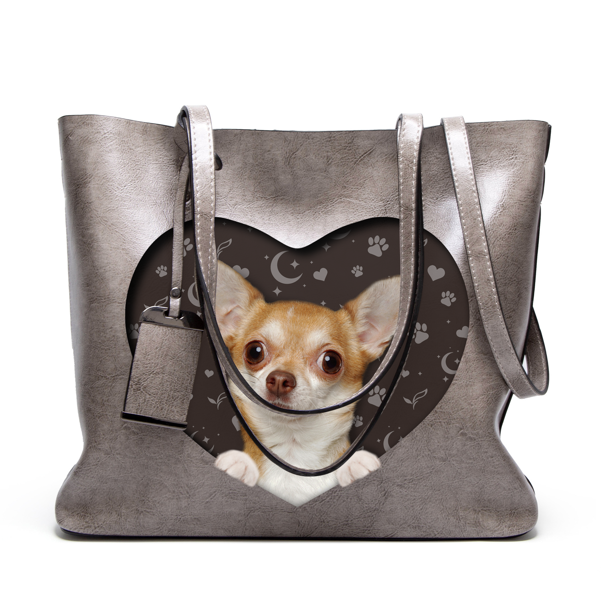 I Know I'm Cute - Chihuahua Glamour Handbag V2 - 10