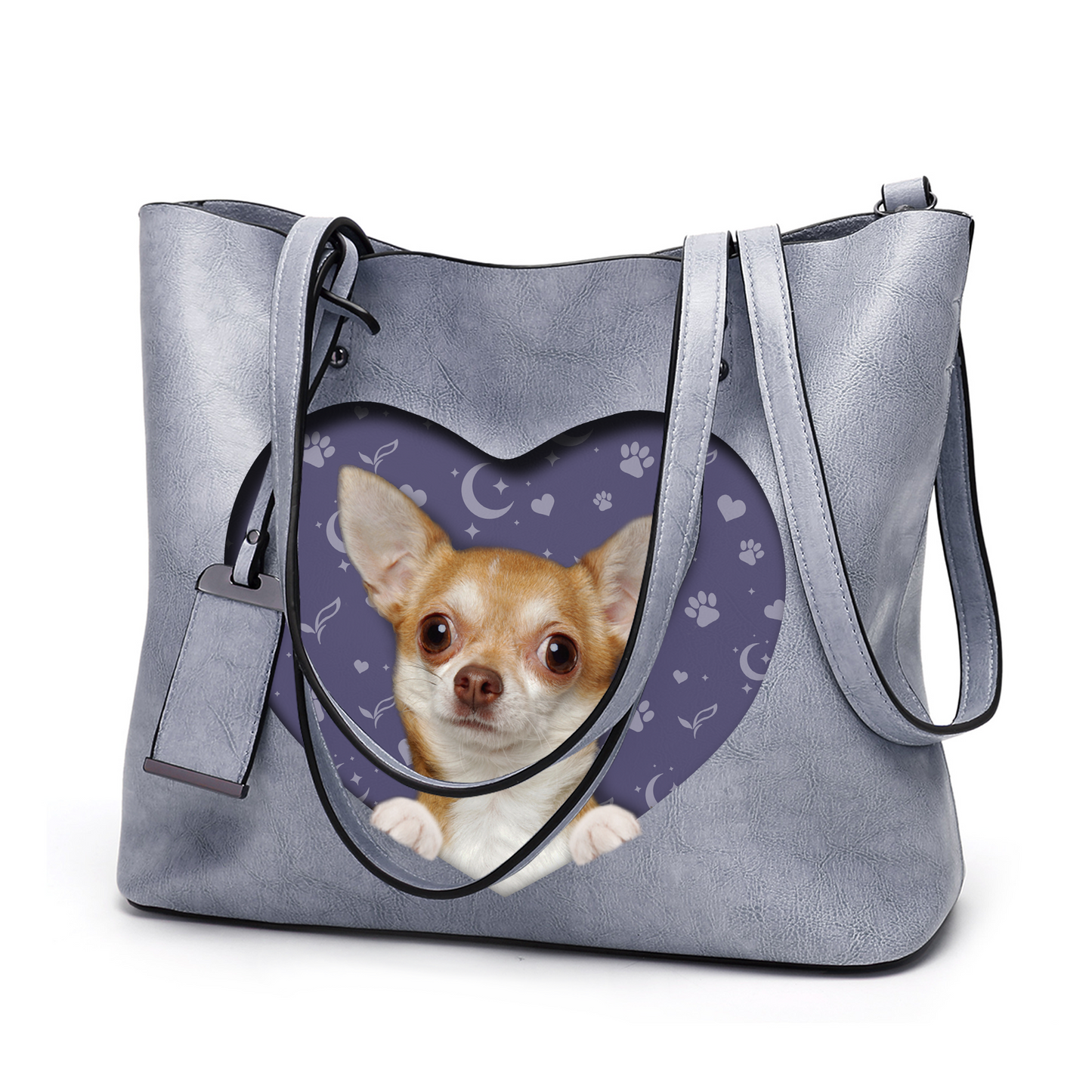 I Know I'm Cute - Chihuahua Glamour Handbag V2 - 9