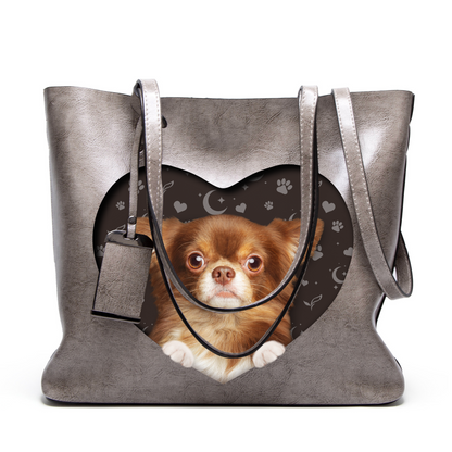 I Know I'm Cute - Chihuahua Glamour Handbag V1 - 9