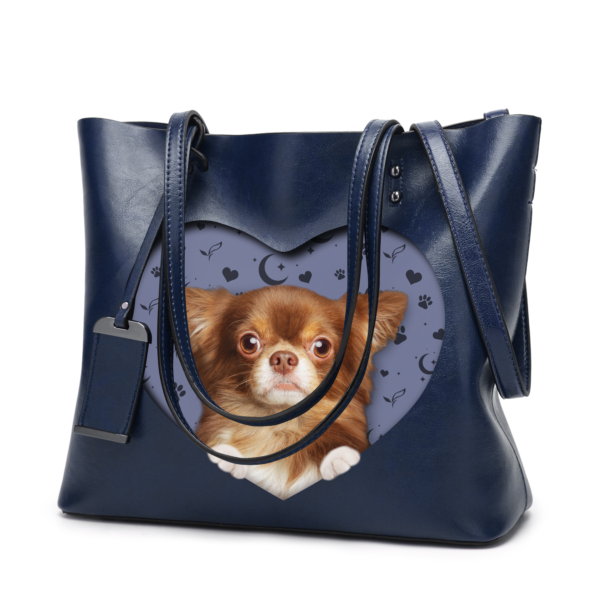 I Know I'm Cute - Chihuahua Glamour Handbag V1 - 12