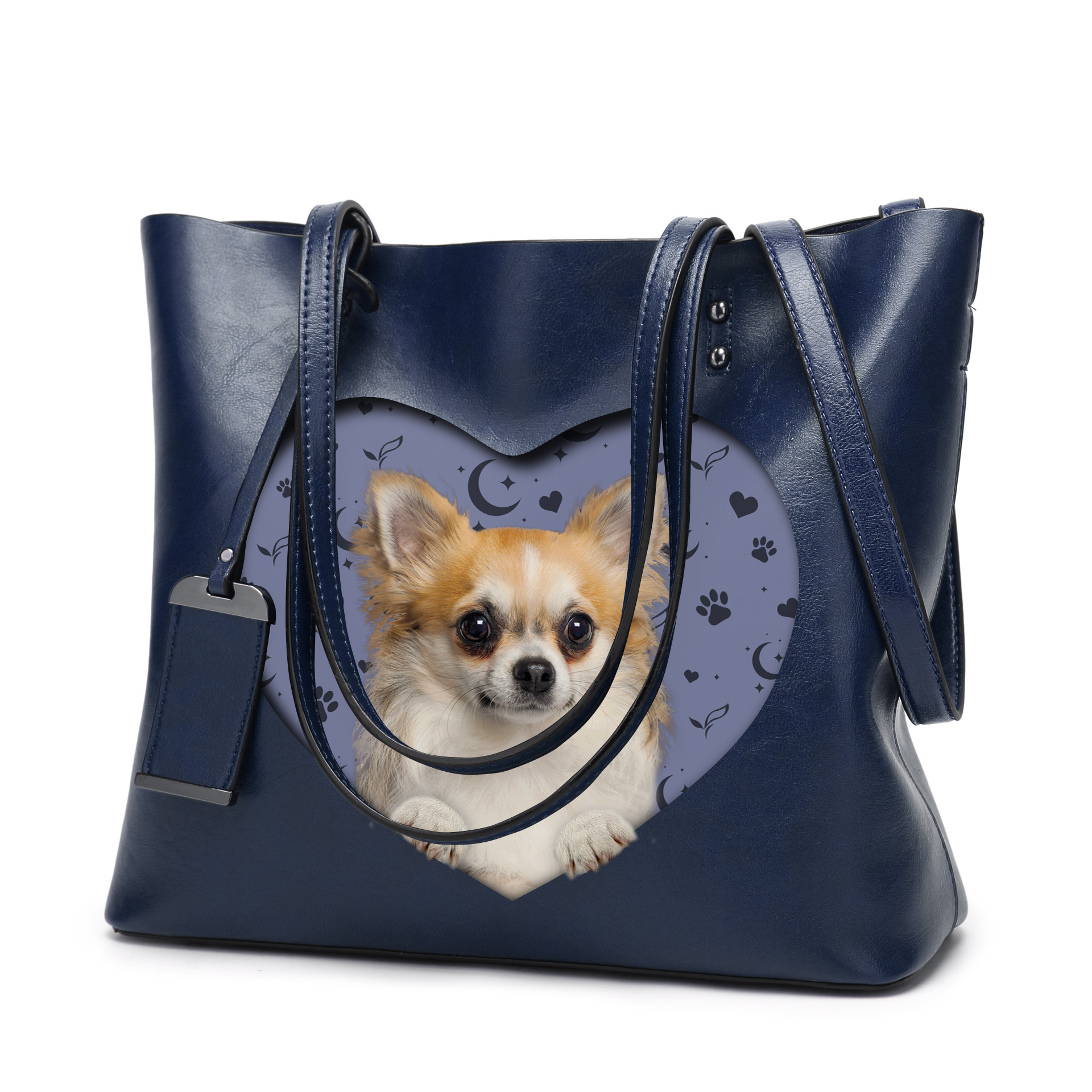I Know I'm Cute - Chihuahua Glamour Handbag V4 - 10