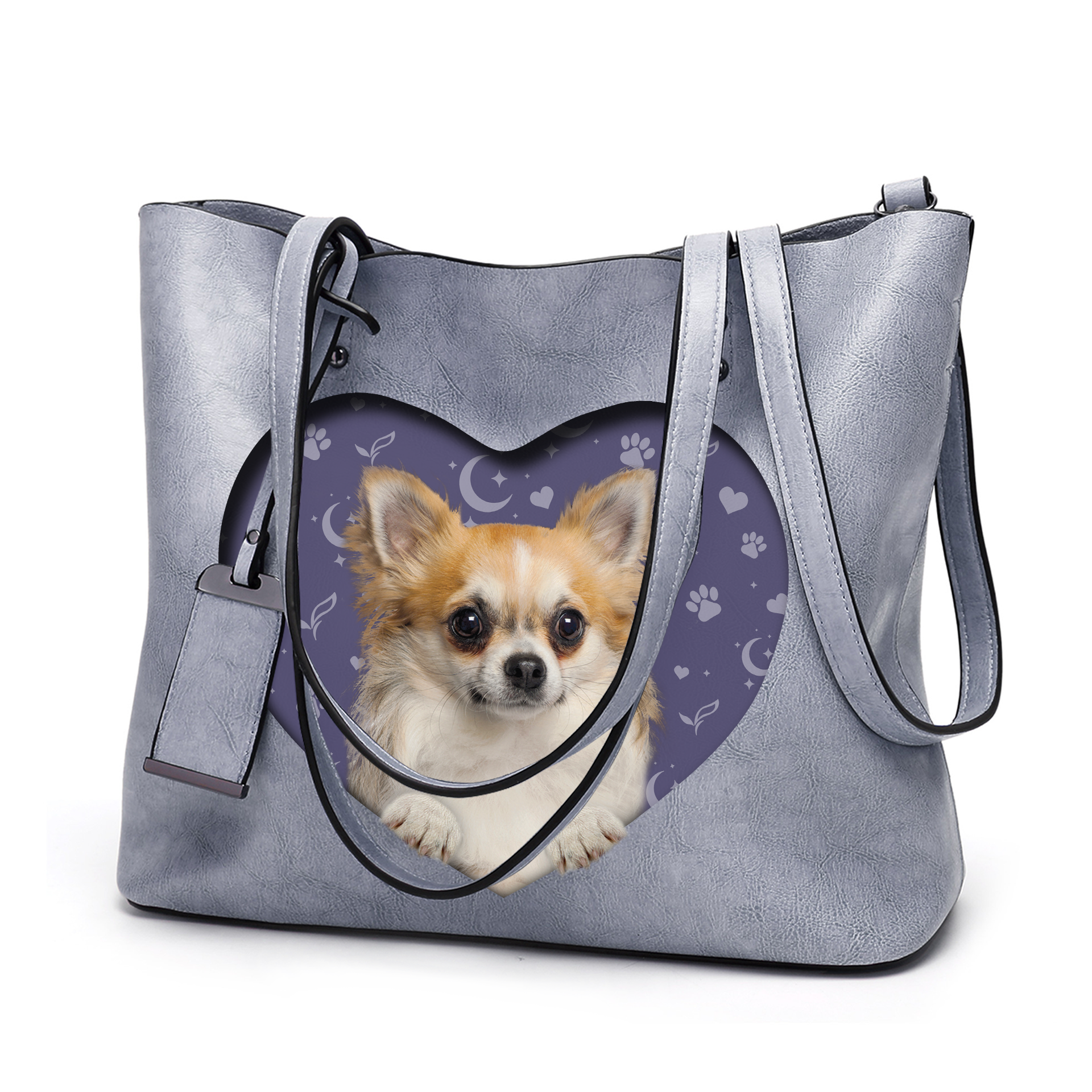 I Know I'm Cute - Chihuahua Glamour Handbag V4 - 9
