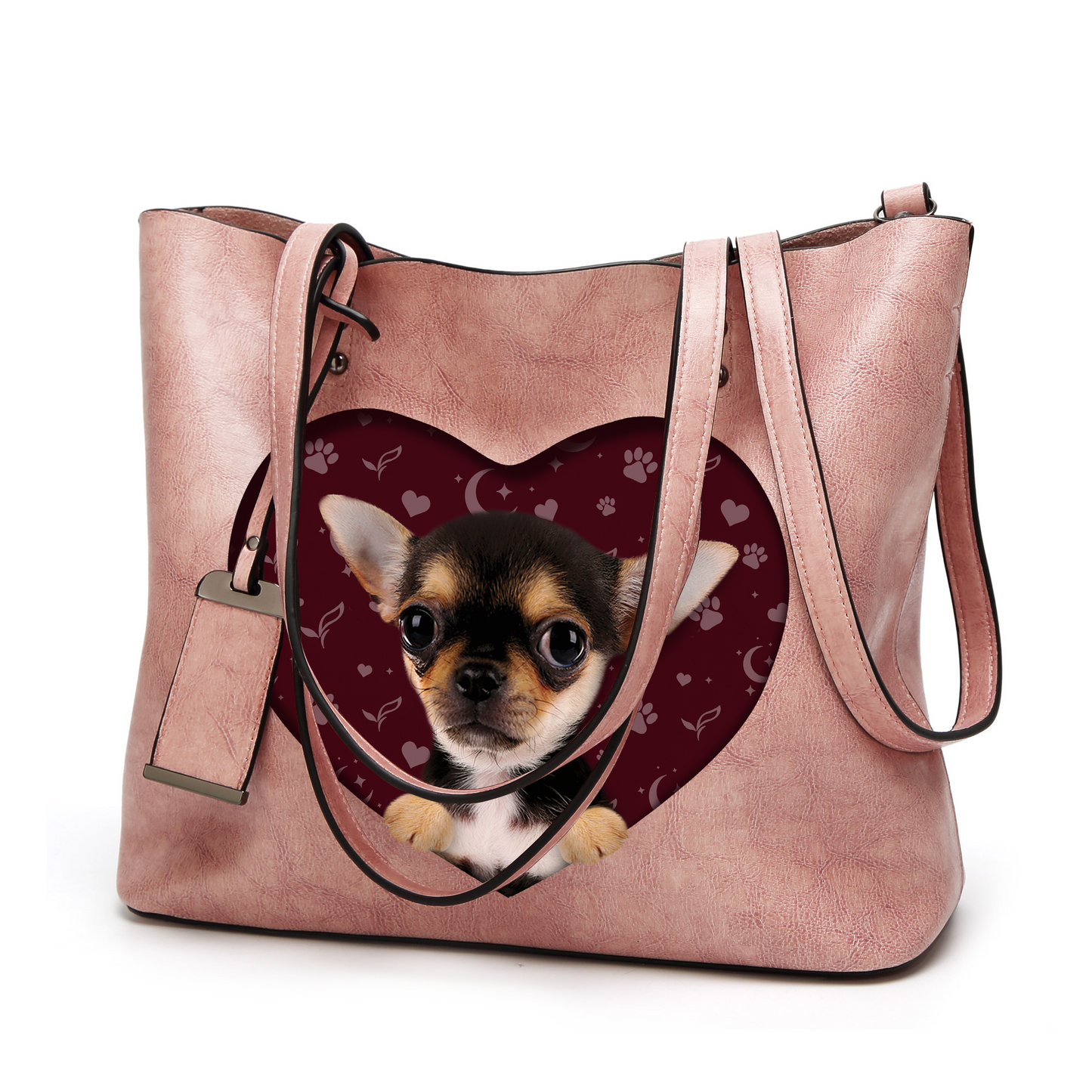 I Know I'm Cute - Chihuahua Glamour Handbag V5 - 7