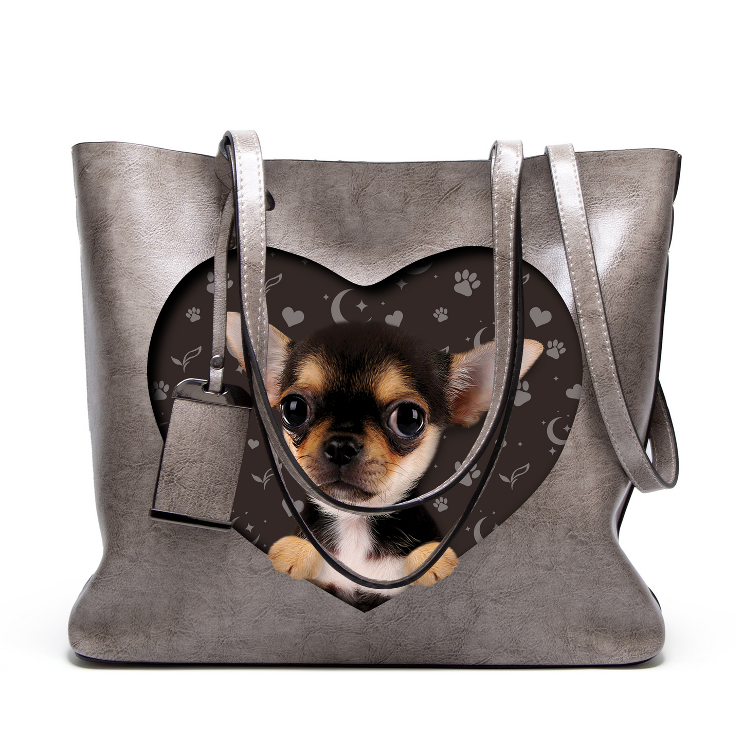 I Know I'm Cute - Chihuahua Glamour Handbag V5 - 8