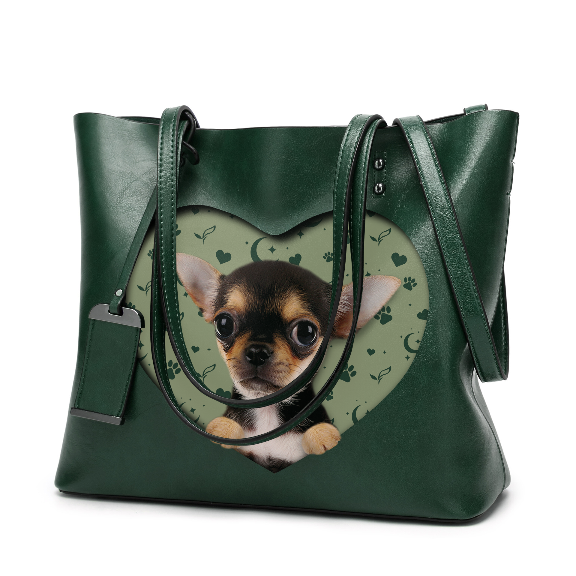I Know I'm Cute - Chihuahua Glamour Handbag V5 - 10