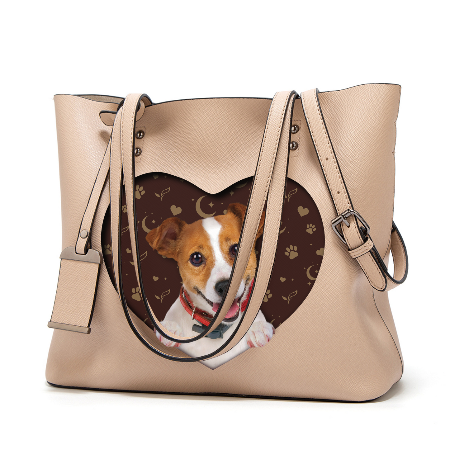 I Know I'm Cute - Jack Russell Terrier Glamour Handbag V1