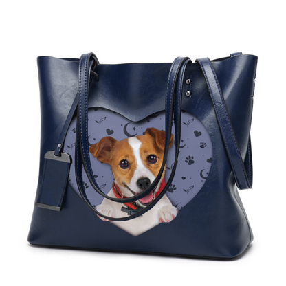 Ich weiß, ich bin süß – Jack Russell Terrier Glamour Handtasche V1