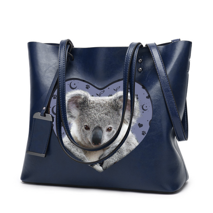 Ich weiß, ich bin süß – Koala Glamour Handtasche V1