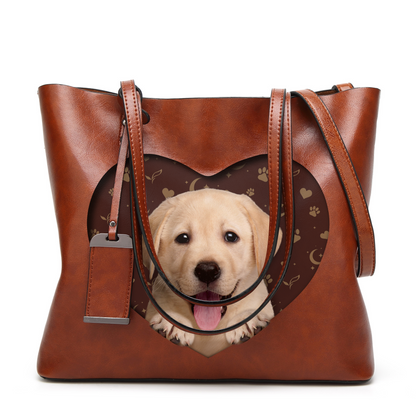 Je sais que je suis mignon - Sac à main Labrador Glamour V1