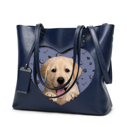 Je sais que je suis mignon - Sac à main Labrador Glamour V1