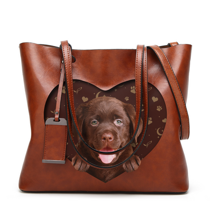 Je sais que je suis mignon - Sac à main Labrador Glamour V2