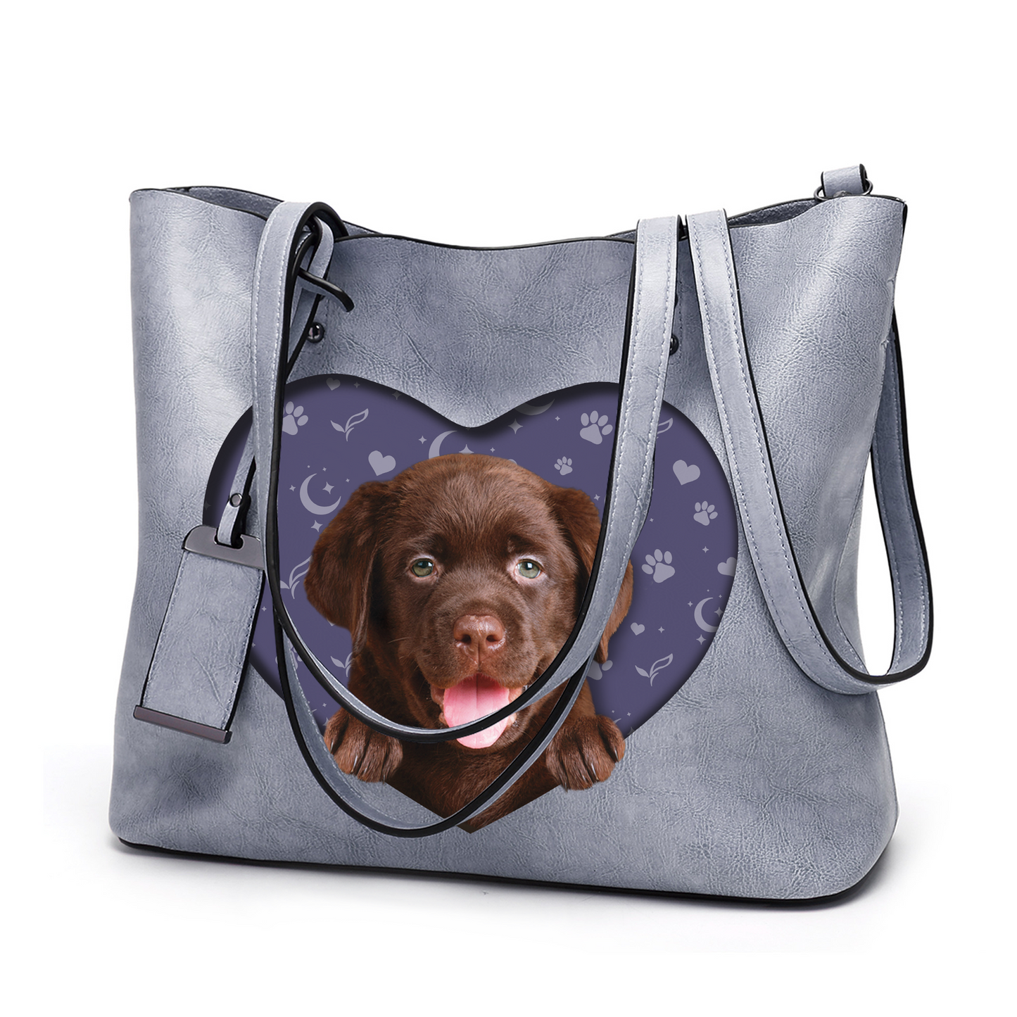 Ich weiß, ich bin süß – Labrador Glamour Handtasche V2