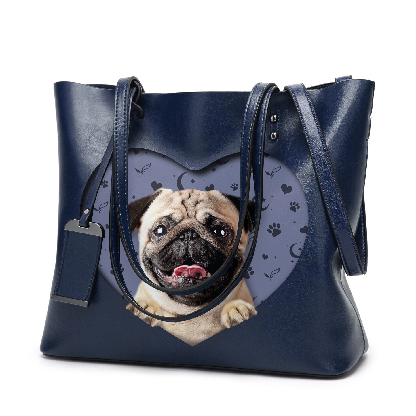 I Know I'm Cute - Pug Glamour Handbag V1 - 12