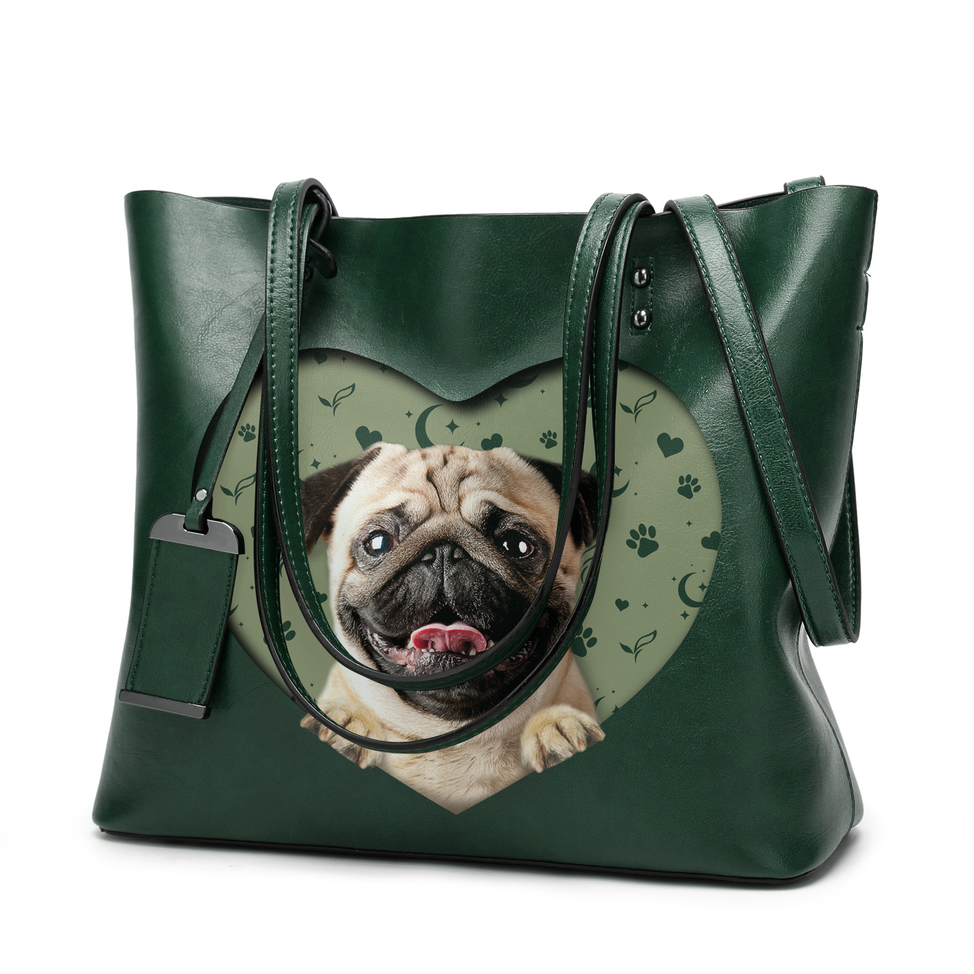 I Know I'm Cute - Pug Glamour Handbag V1 - 11