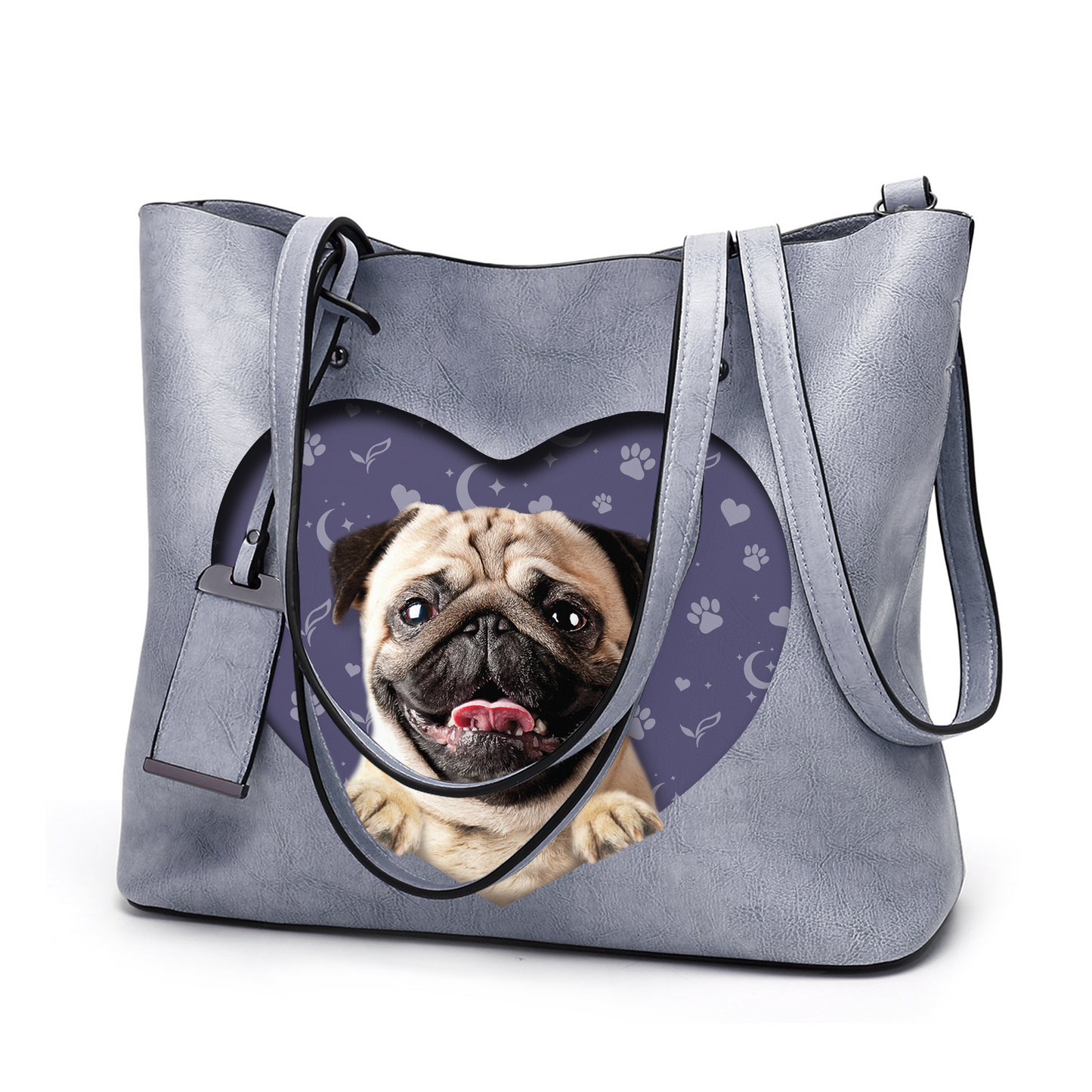 I Know I'm Cute - Pug Glamour Handbag V1 - 10