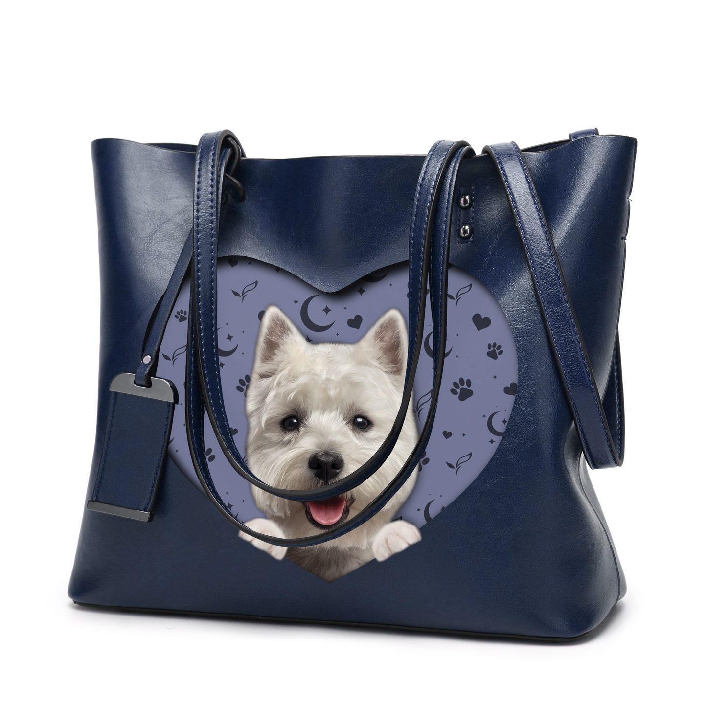I Know I'm Cute - West Highland White Terrier Glamour Handbag V1 - 11
