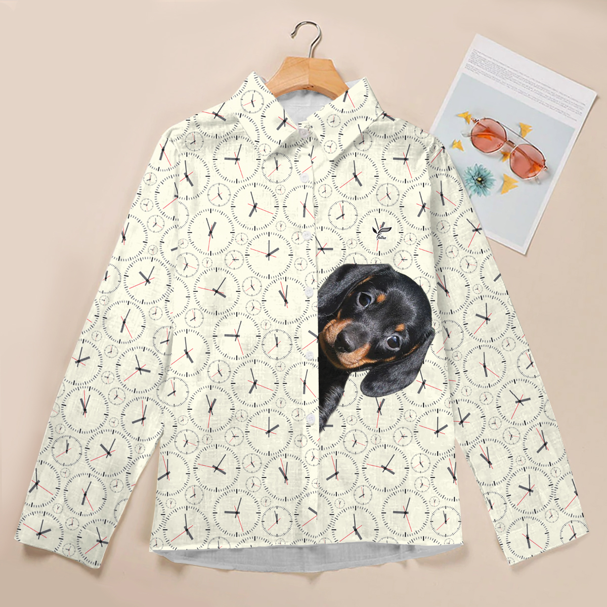 It's Paw Time For Your Dachshund - Follus Women's Long-Sleeve Shirt V1