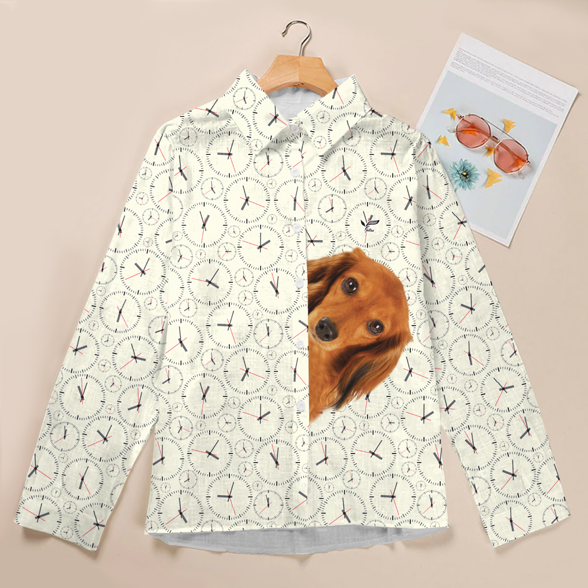 It's Paw Time For Your Dachshund - Follus Women's Long-Sleeve Shirt V2