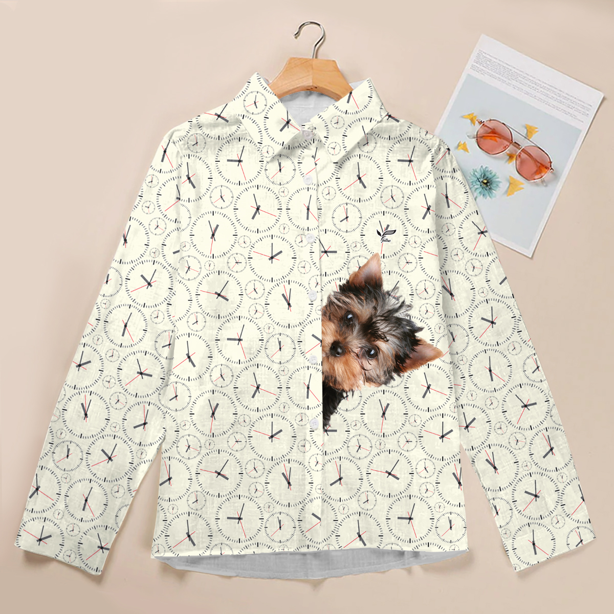 It's Paw Time For Your Yorkshire Terrier - Follus Women's Long-Sleeve Shirt V1