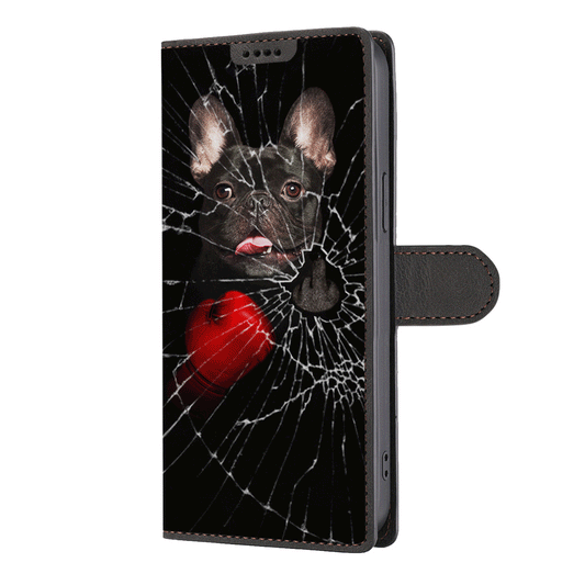Knock You Out, Französische Bulldogge - Brieftaschen-Telefonhülle V2