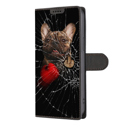 Knock You Out, French Bulldog - Wallet Phone Case V3