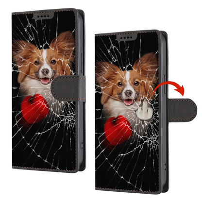 Knock You Out, Papillon - Wallet Phone Case V1