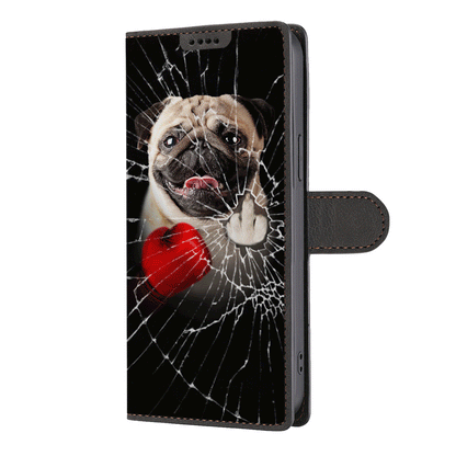 Knock You Out, Pug - Wallet Phone Case V1